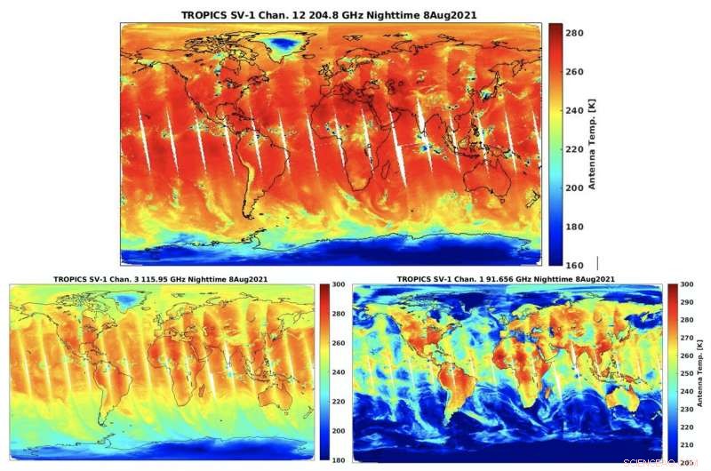NASA s TROPICS Pathfinder Satellite Delivers First Global Images, Captures Hurricane Ida