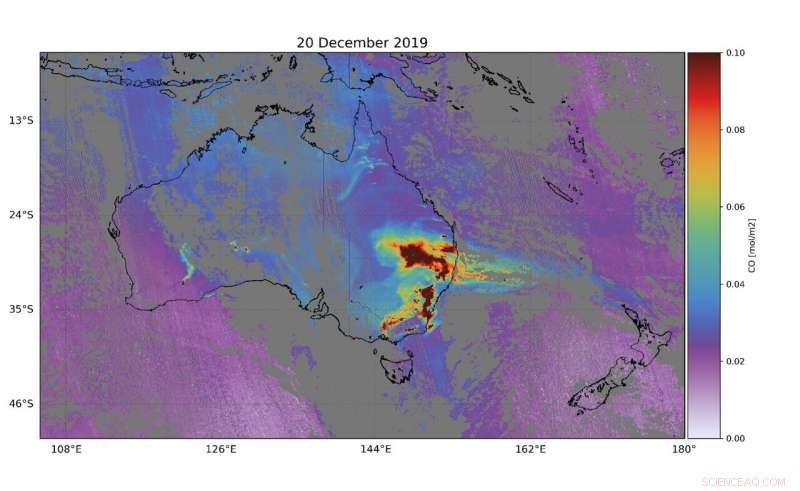 Black Summer Wildfires Emit Twice the Annual CO2 of All Australians