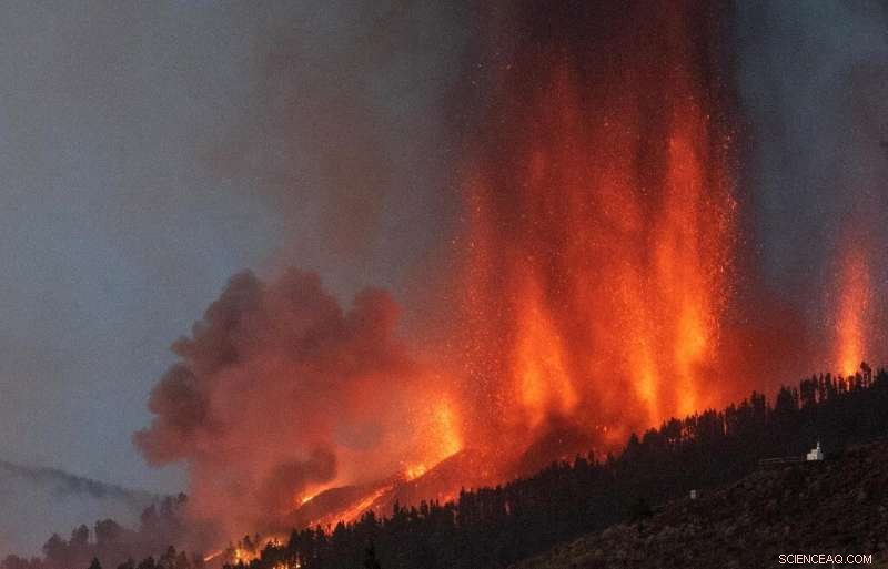 Cumbre Vieja Volcano erupts on Spain s Canary Islands after 50-year hiatus