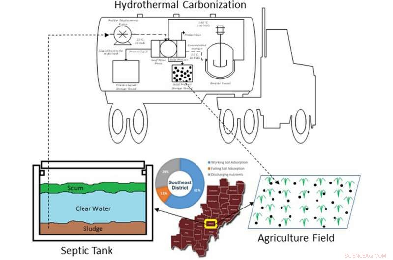 Converting Home Septic Waste into Phosphorus‑Rich Fertilizer: A Sustainable Innovation