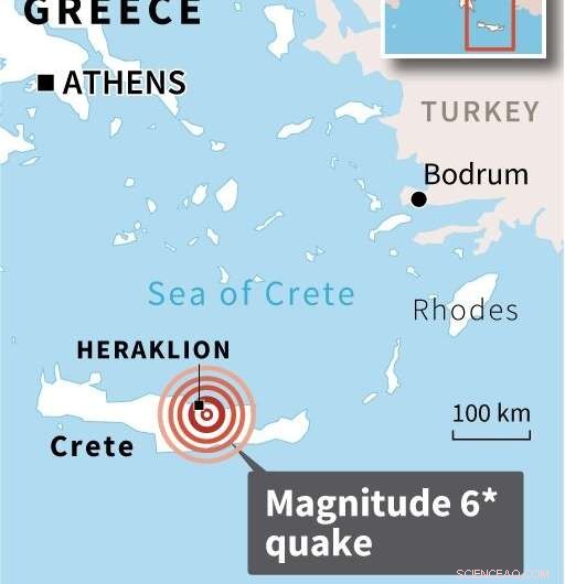 Aftershocks Shake Crete After Deadly Quake; Greek PM Set to Visit