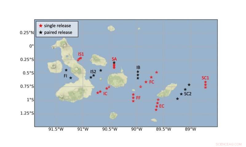 Floating Sensors Forecast Plastic Accumulation on Galapagos Beaches