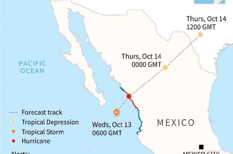 Hurricane Pamela Weakens After Category 1 Landfall on Mexico’s West Coast