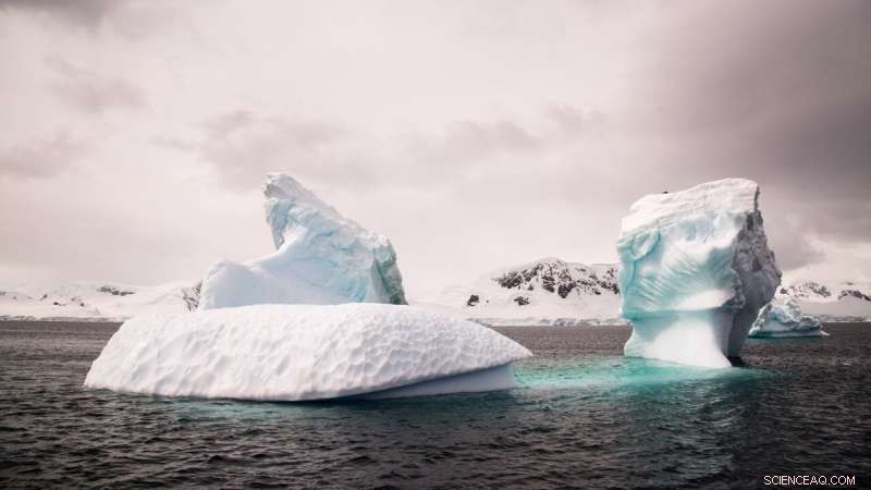 Projected Impact of Current Emissions on Antarctic Ice Loss