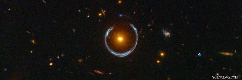 Scientists Leverage Gravitational Lens of a Distant Galaxy to Unveil Early Universe Secrets