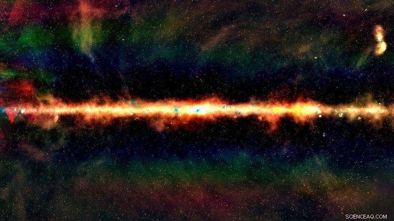 Australian Desert Telescope Reveals the Milky Way in Stunning Radio Color