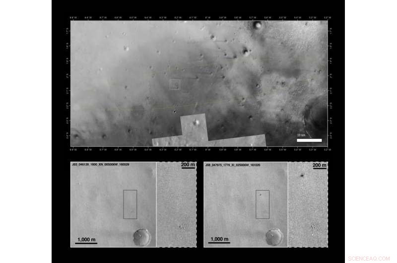 High-Resolution Images Reveal Schiaparelli s Descent Hardware on Mars