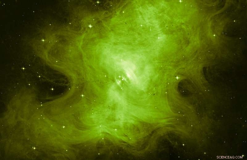 Ghostly Glow of a Dead Star Revealed by Astronomers