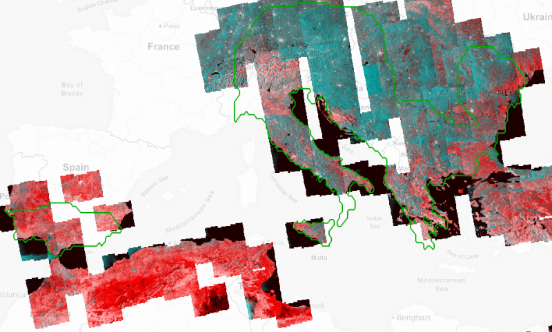 Automated Monitoring of European Seismic Zones with Copernicus Sentinel-1
