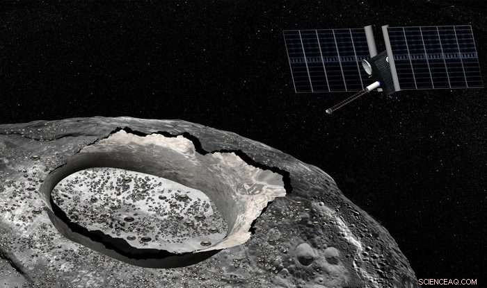 Unexpected Water Found on Pure Metal Asteroid Psyche