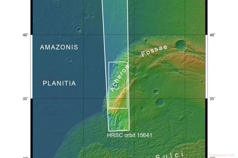 Mars  Ancient Tectonic Stress Revealed by High-Resolution Imaging