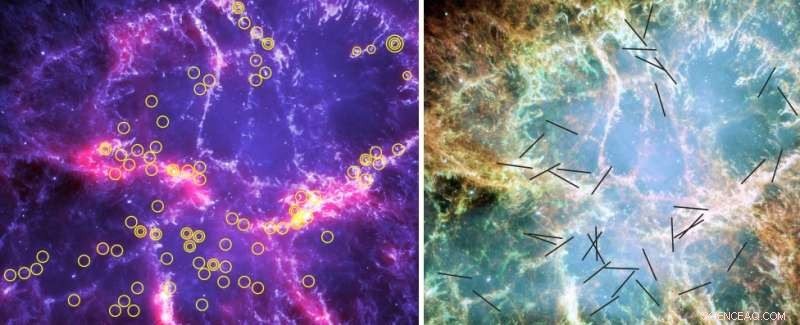 Scientists Catalog 100+ Dusty Globules in the Crab Nebula