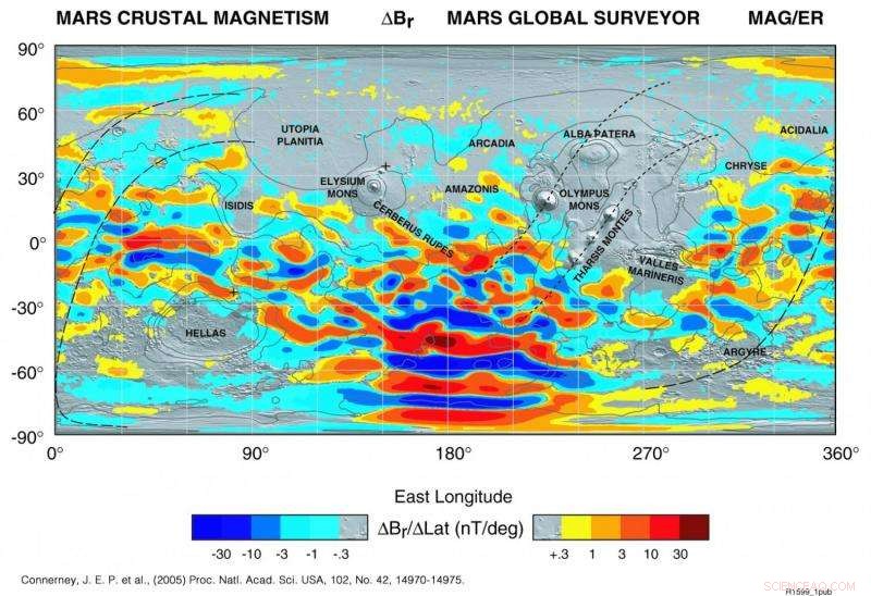 Mars  Ionosphere Is Sculpted by Surface Magnetic Fields