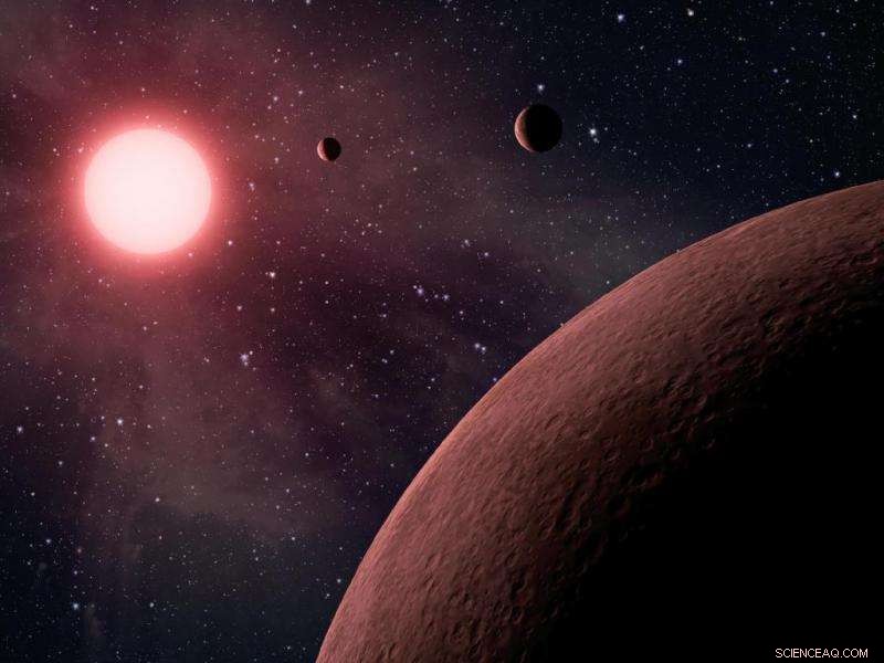 Nearby Super-Earth Found: Only Five Times Earth s Mass