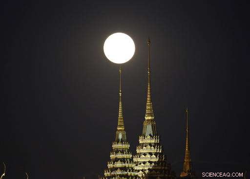 Supermoon: Brightest Moon in Nearly 69 Years Illuminates Global Skies