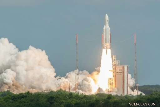 Four Galileo Satellites Launch on Ariane 5 from Kourou Spaceport