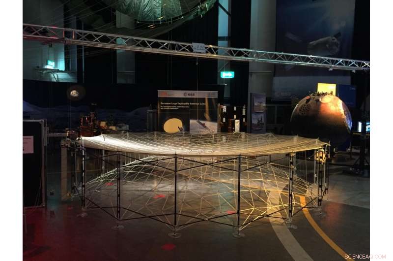 High-Resolution Image: 5‑Meter Antenna Deployment for Orbital Missions