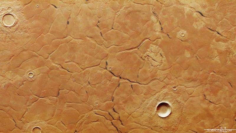 ESA Mars Express Captures Adamas Labyrinthus: A Detailed View of Mars  Troughs and Plateaus