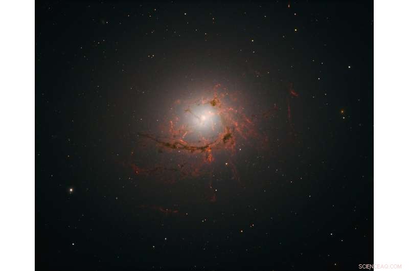 NASA Hubble Unveils the Intricate Structure of NGC 4696