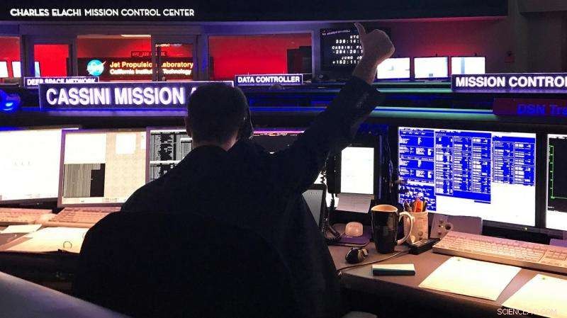 Cassini Executes First Ring‑Grazing Plunge into Saturn s Rings