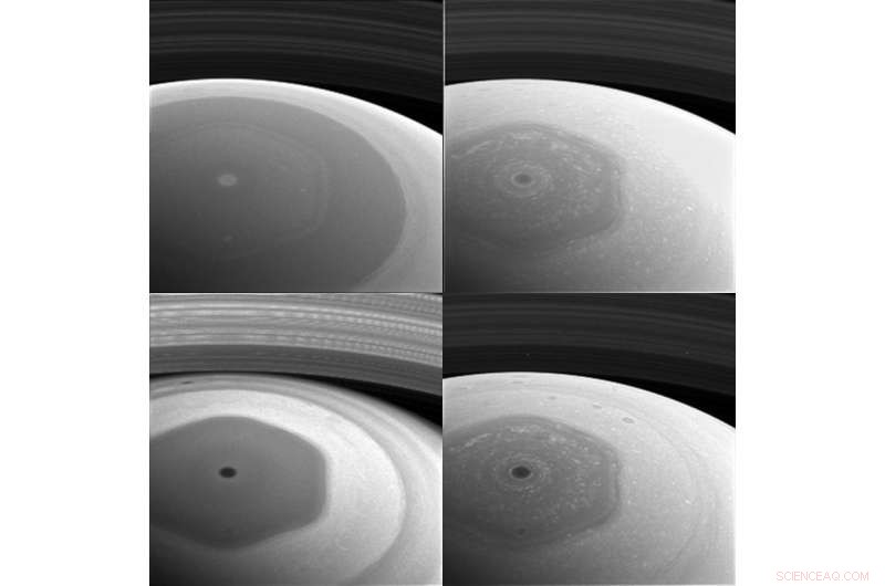 Cassini Releases First Images from New Saturn Orbit