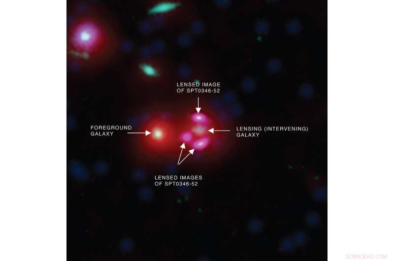 Astronomers Uncover Distant Galaxy Churning Out Stars at Unprecedented Rates