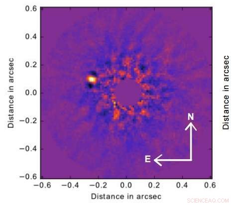 New Low-Mass Companion Detected Within Debris Disk Around Nearby Star HD 206893