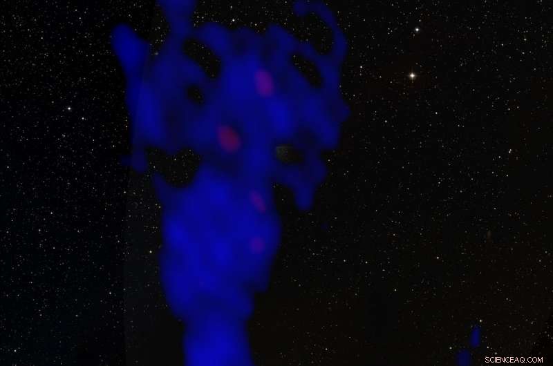 Young Stars Emit Powerful Outflows Revealed by ALMA