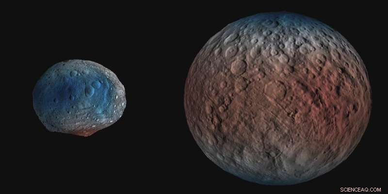 Where Is Ceres  Ice? NASA Uncovers Polar Concentrations