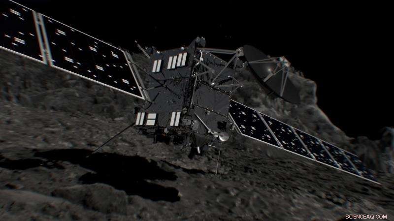 Rosetta’s Final Mission: Capturing the Comet’s Surface