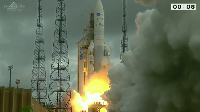 Ariane 5 Completes Its Seventh Launch of 2023, Delivering Two Telecom Satellites