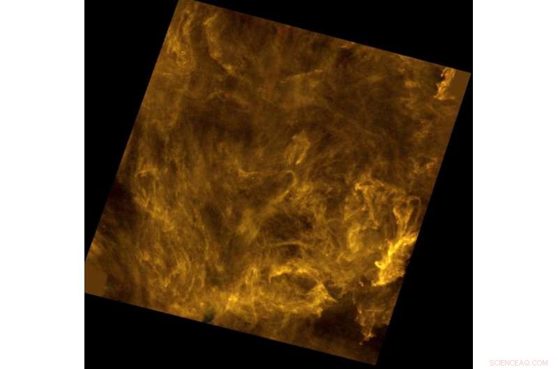 Polaris Interstellar Filaments Revealed: A Stunning Visual