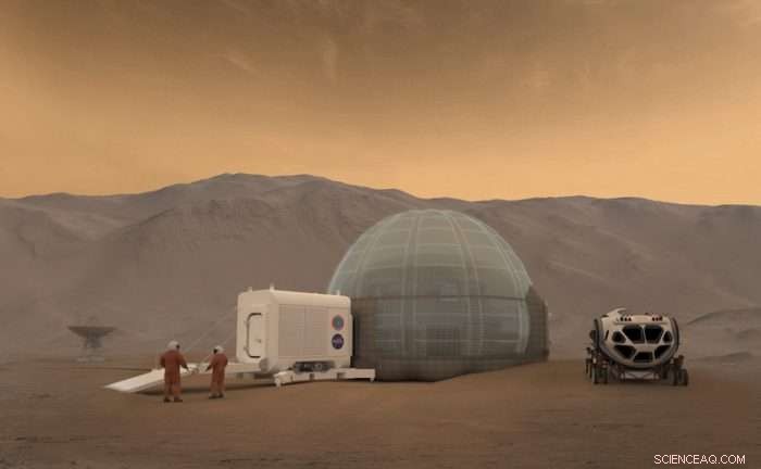 NASA Proposes Innovative Ice‑Based Habitat for Mars