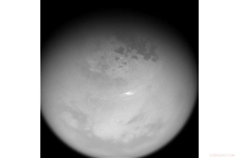 Titan s Northern Latitudes Re-illuminated by Returning Cloud Activity