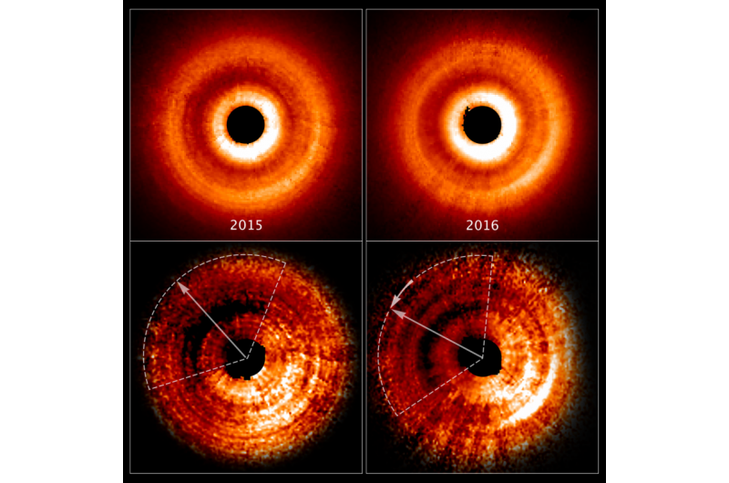 Hubble Reveals Potential Planetary Shadow in TW Hydrae Disk