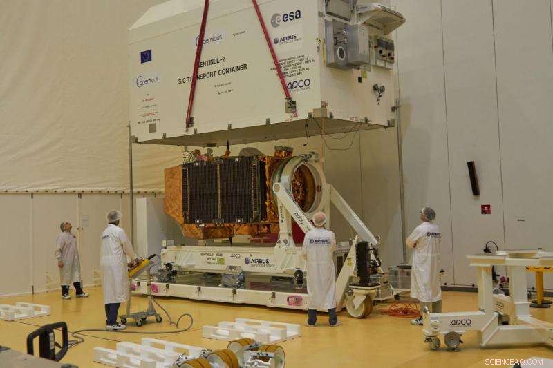 Sentinel-2B Launch Readiness: Strong Start at French Guiana Spaceport