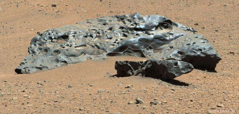 Curiosity Rover Detects Possible New Meteorite on Mars