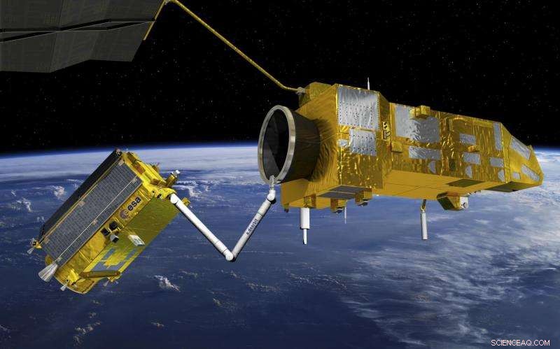 ESA’s e.Deorbit Mission: Robotic Arm to Capture Derelict Satellites