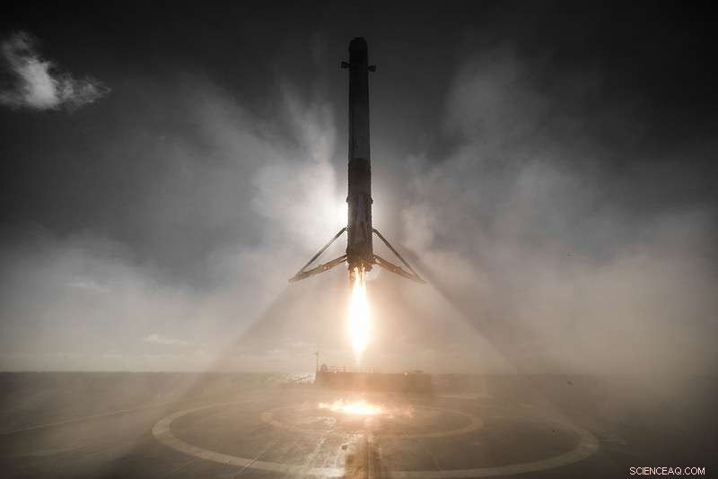 SpaceX Falcon 9 Landing: Stunning Images Capture Perfect Touchdown