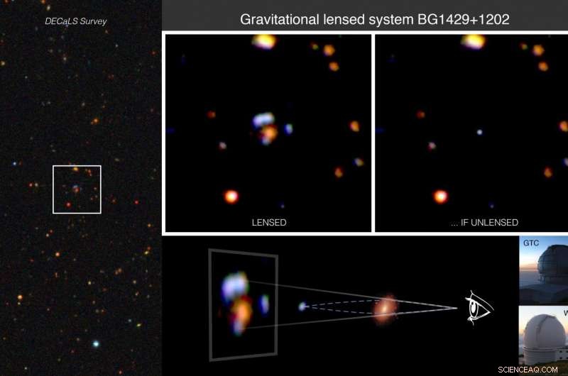 Brightest Distant Galaxy Discovered via Gravitational Lensing