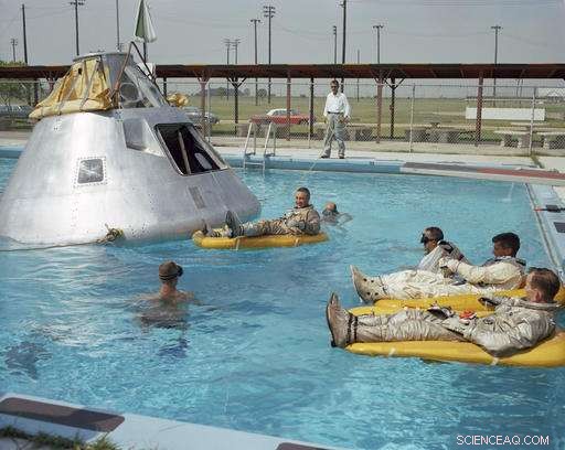 NASA Reveals Apollo Capsule Hatch 50 Years After Fatal Fire