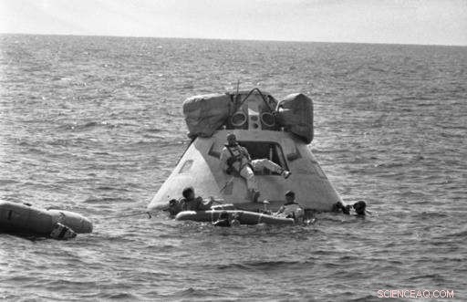 NASA Reveals Apollo Capsule Hatch 50 Years After Fatal Fire