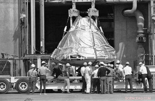 NASA Reveals Apollo Capsule Hatch 50 Years After Fatal Fire