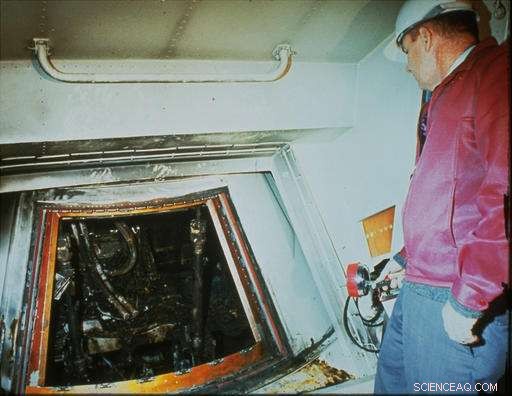 NASA Reveals Apollo Capsule Hatch 50 Years After Fatal Fire