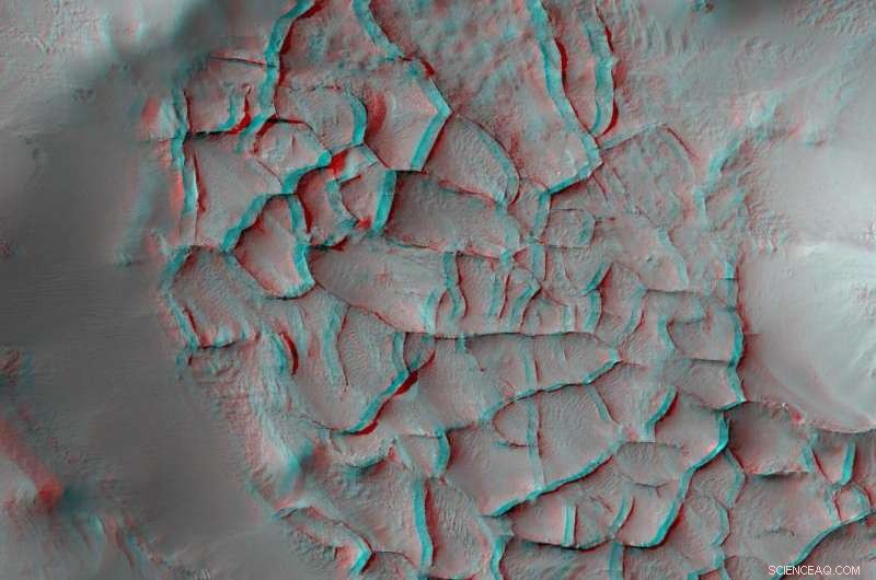 Mars Ridges That Look Similar Reveal Diverse Origins