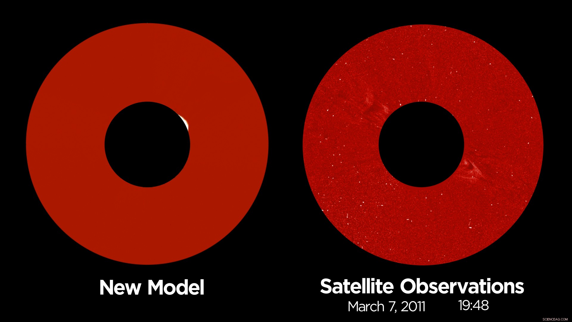 Advanced Space Weather Model Enhances Simulation of Solar Storm Magnetic Structures
