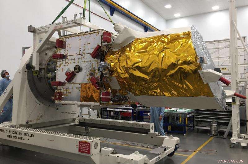 Aeolus Wind Satellite Prepares for Final Testing Phase