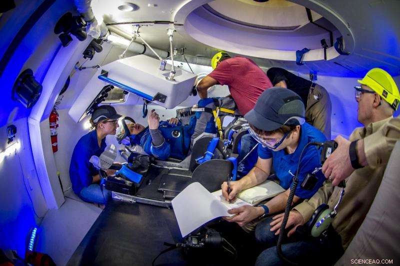 Boeing Debuts Blue Starliner Crew Spacesuits for ISS Missions