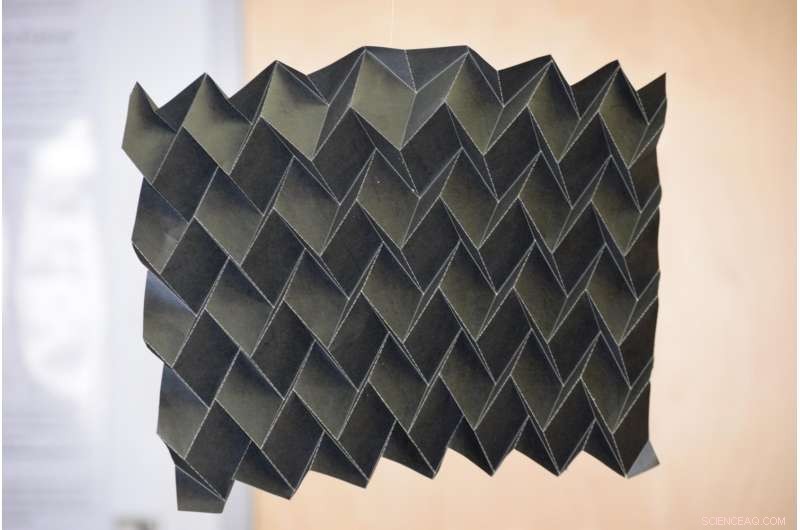 NASA Unveils Origami-Inspired, Shape-Shifting Radiator