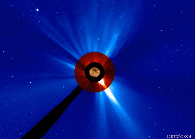 Fermi Space Telescope Detects Gamma Rays from Hidden Solar Flares